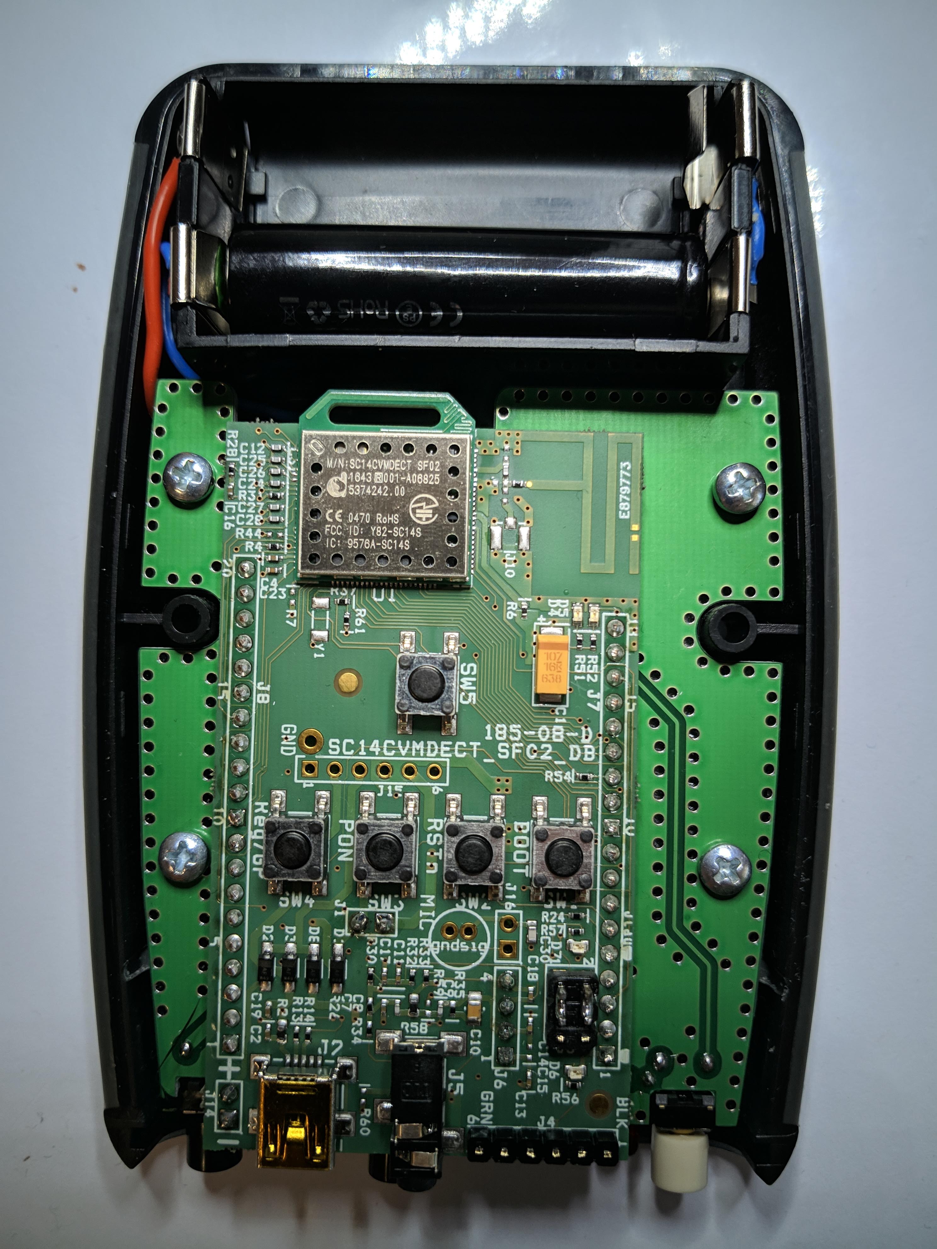 DECT intercom circuit